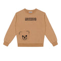 Beige Teddy Pocket Sweat Top