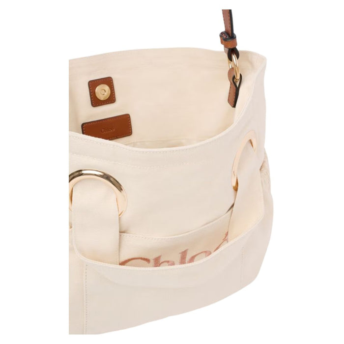 Beige Tote Bag