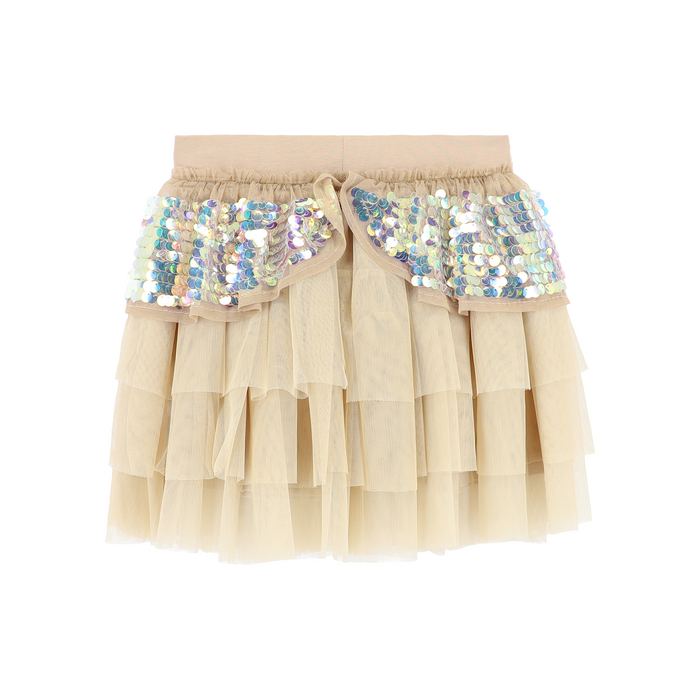 Beige 'Ziggy' Skirt