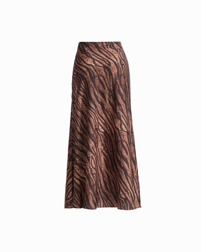 Anne Klein Bias Cut Flared Skirt
