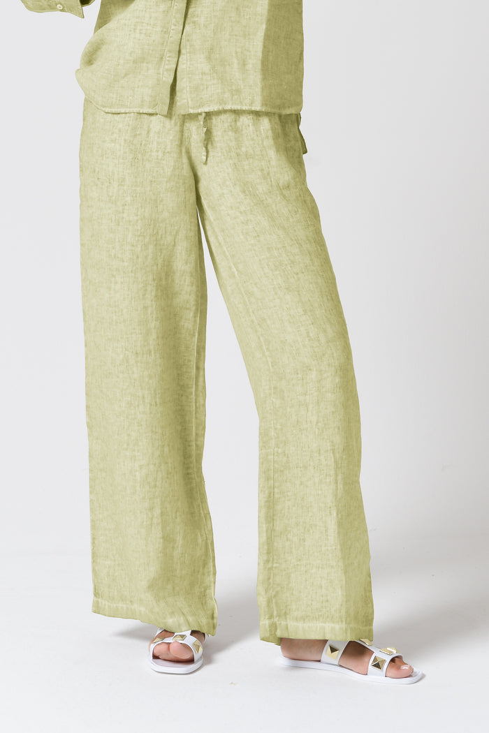 Billow Linen Slacks - Pera