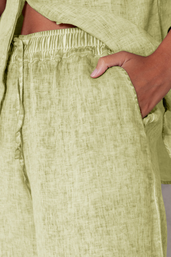 Billow Linen Slacks - Pera