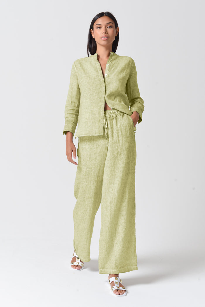 Billow Linen Slacks - Pera