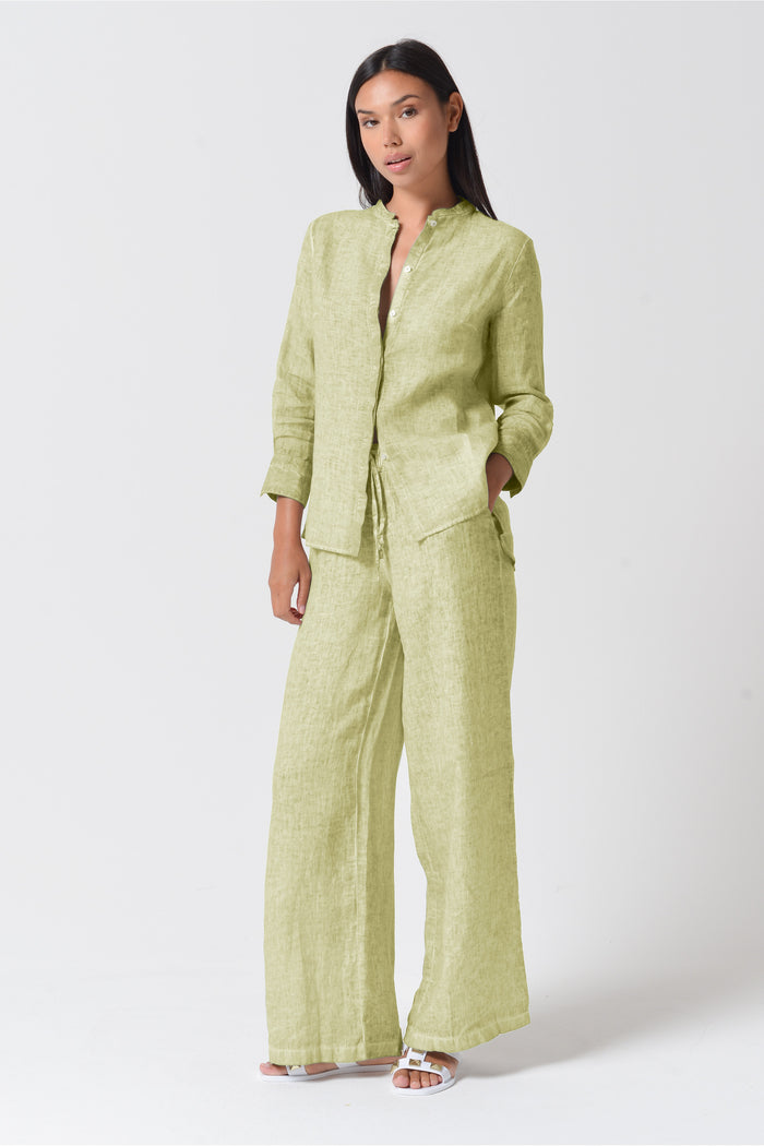 Billow Linen Slacks - Pera