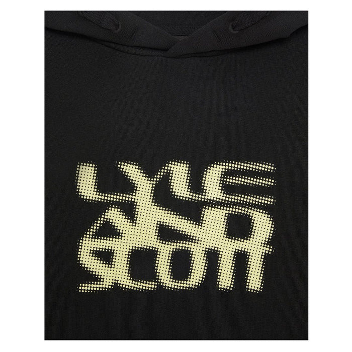 Black Blur Graphic Hoodie