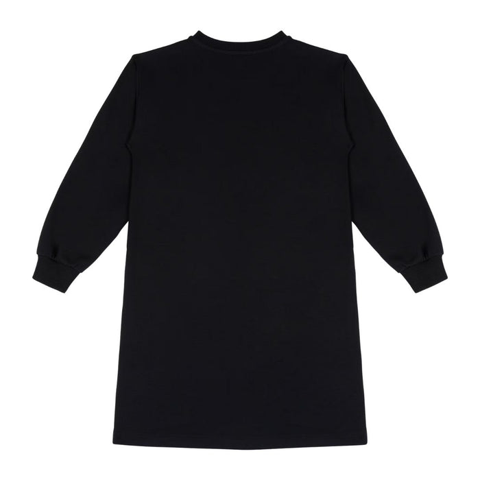 Black & Gold Heart Sweat Dress