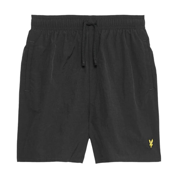 Black Logo Swim Shorts
