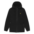 Black Softshell Hooded Jacket