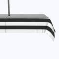 Black & White Cabana Stripe Outdoor Rectangles