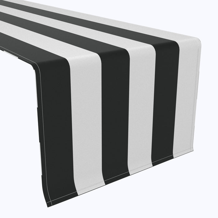 Black & White Cabana Stripe Runners