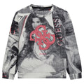 Black & White Collage Print Sweatshirt
