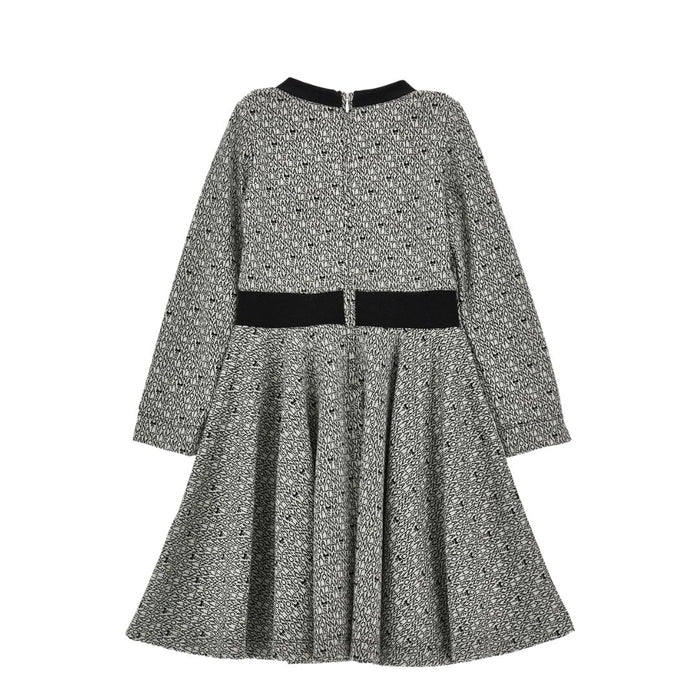 Black & White Logo Dress