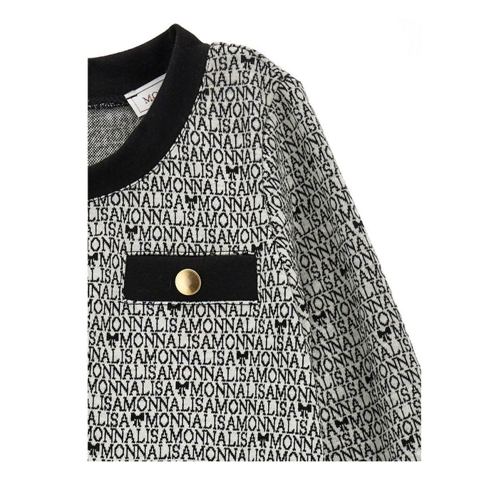 Black & White Logo Dress
