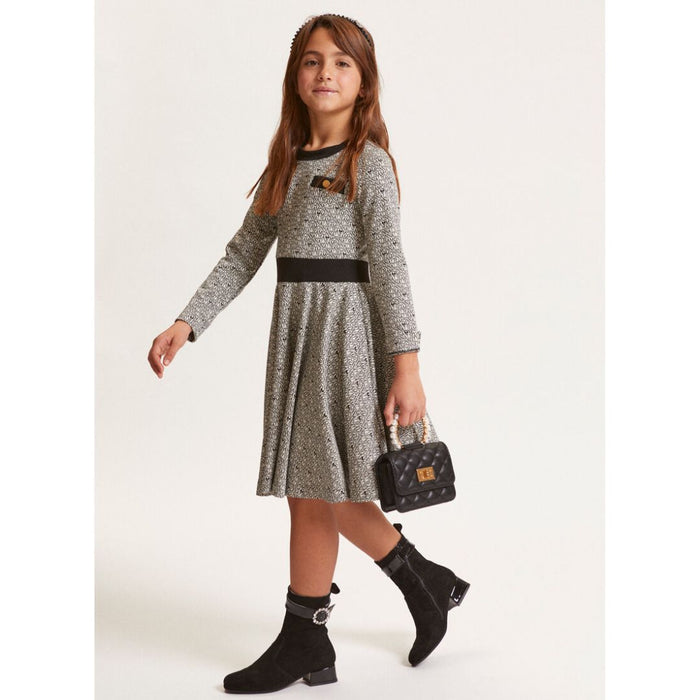 Black & White Logo Dress