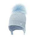 Blue "Balacar II" Pom Pom Hat