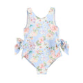Blue Floral Swimsuit
