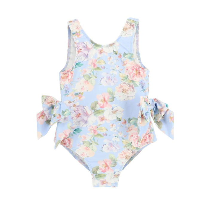 Blue Floral Swimsuit
