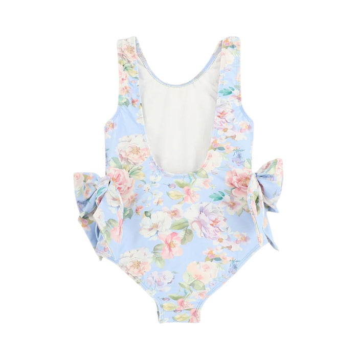 Blue Floral Swimsuit