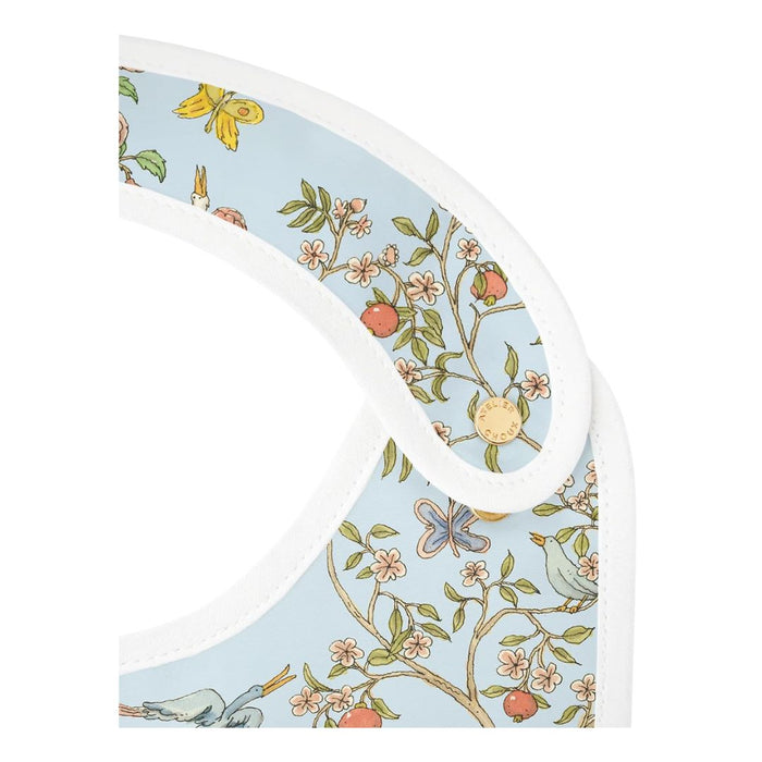 Blue In Bloom Bib