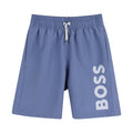 Blue Logo Swim Shorts
