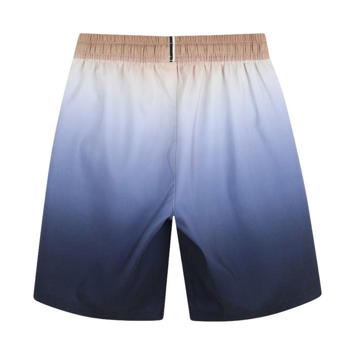 Blue Ombré Swim Shorts