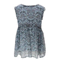 Blue Paisley Tunic