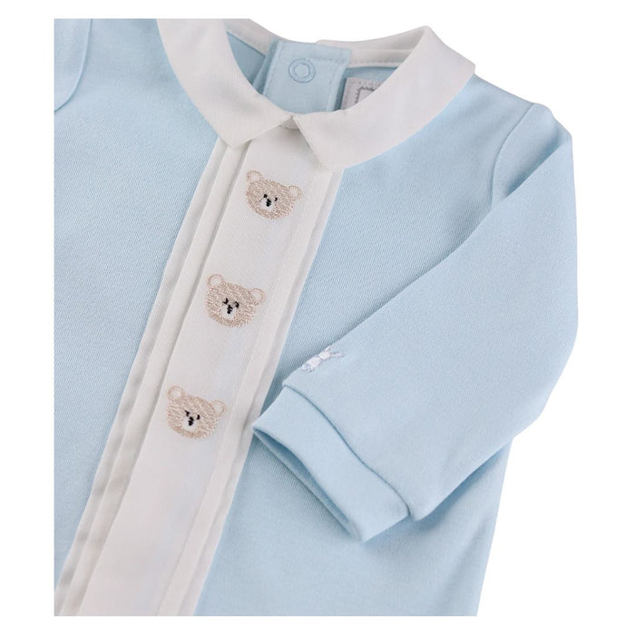 Blue Teddy Babygrow