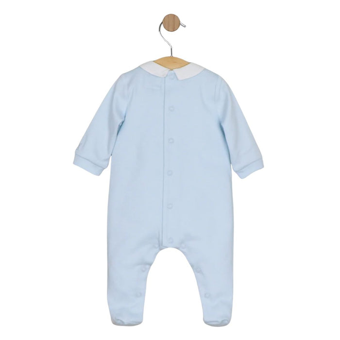 Blue Teddy Babygrow