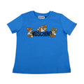 Blue Teddy & Logo T-Shirt
