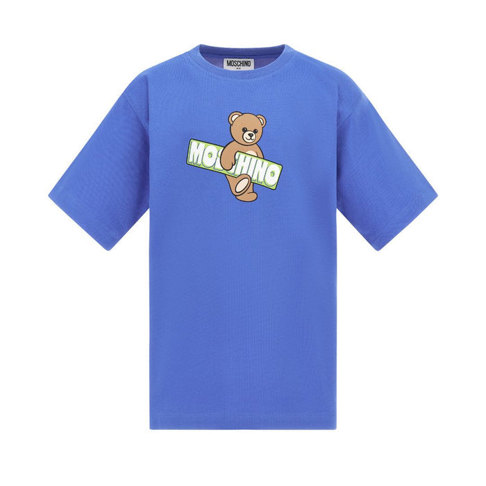 Blue Toy Teddy Graphic T-Shirt