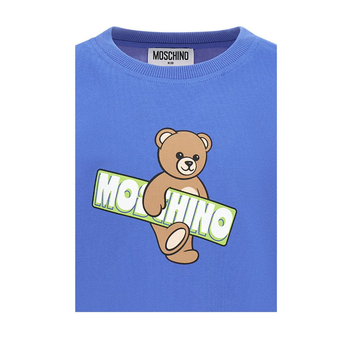 Blue Toy Teddy Graphic T-Shirt