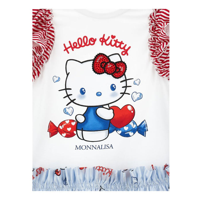 Blue & White Hello Kitty Dress
