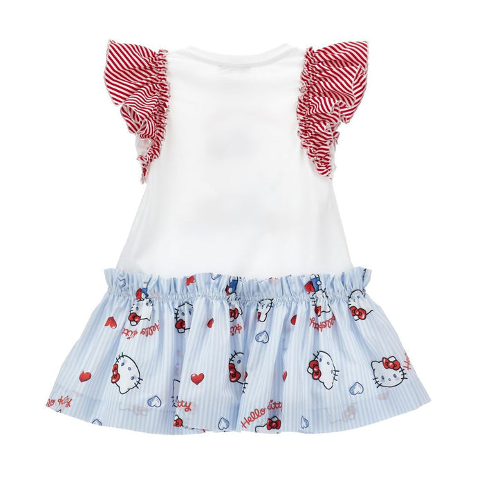 Blue & White Hello Kitty Dress
