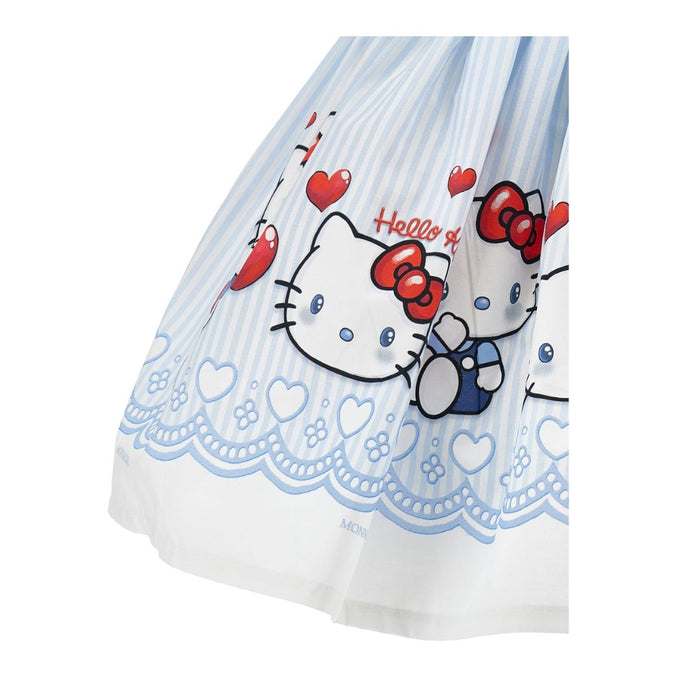 Blue & White Hello Kitty Skirt Set