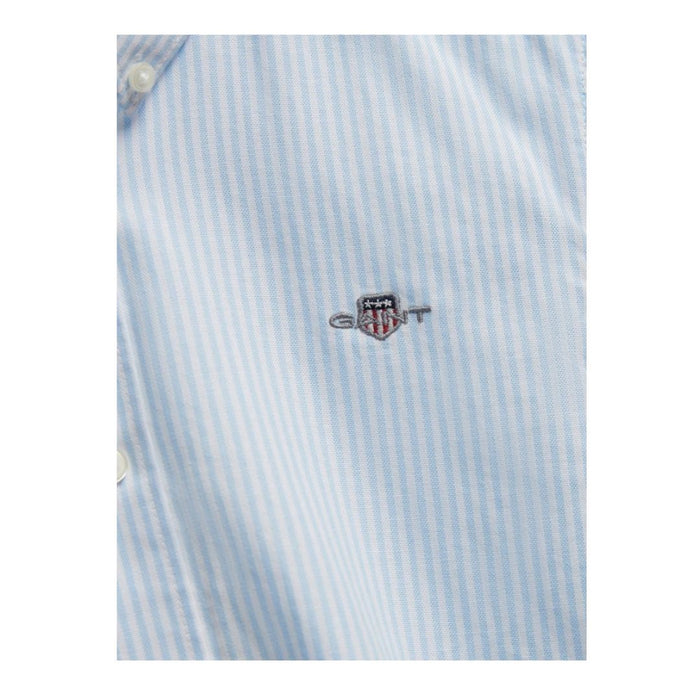 Blue & White Striped Shirt