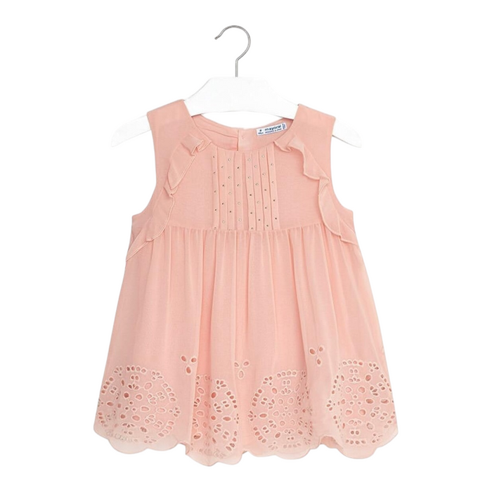 Blusa De Gasa Nude Para Niña Mayoral