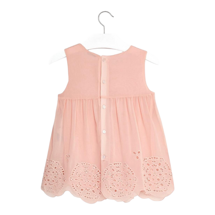 Blusa De Gasa Nude Para Niña Mayoral