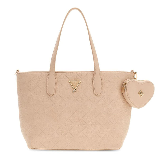 Blush Pink Monogram Logo Handbag & Purse