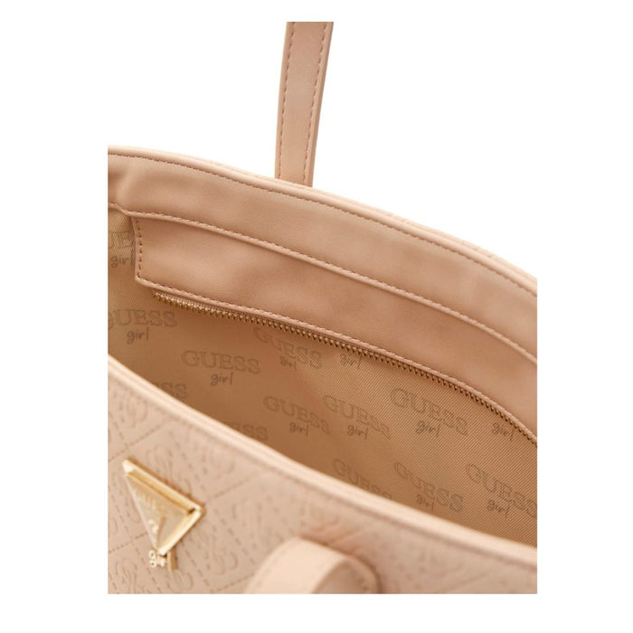 Blush Pink Monogram Logo Handbag & Purse