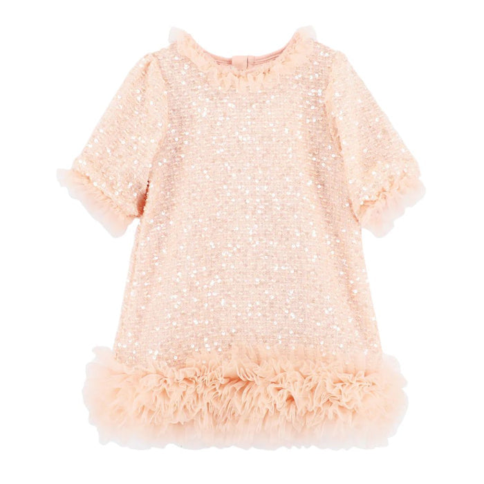 Blush Pink Sequin "Sasha" Dress