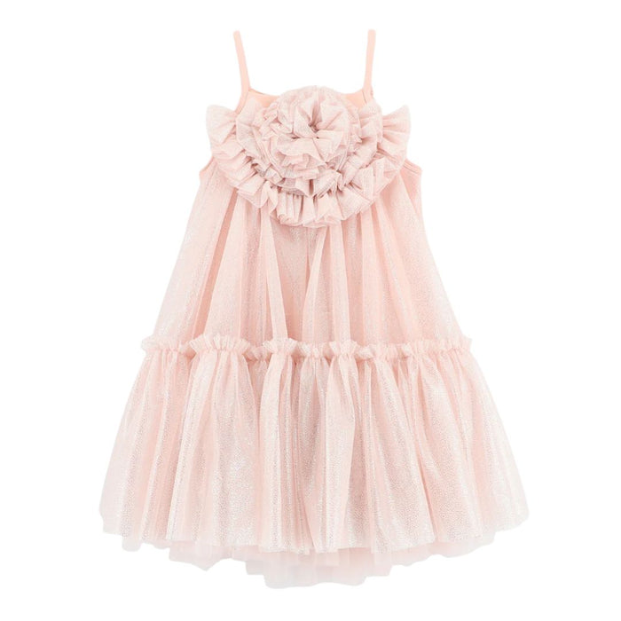 Blush Pink Sparkle Tulle Dress