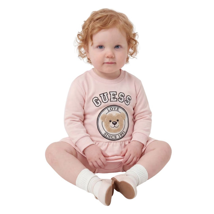 Blush Teddy Sweat Dress & Knickers