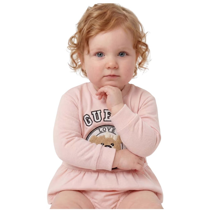 Blush Teddy Sweat Dress & Knickers