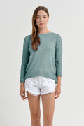 Boat Neck Sweater - Shark