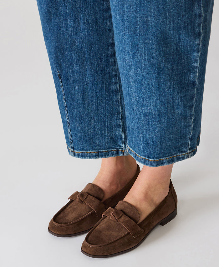 Anne Klein Bowie Suede Slip-On Loafer