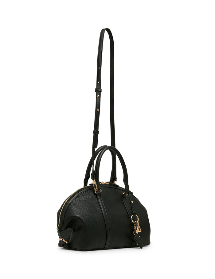 Anne Klein Bowler Satchel with Charms
