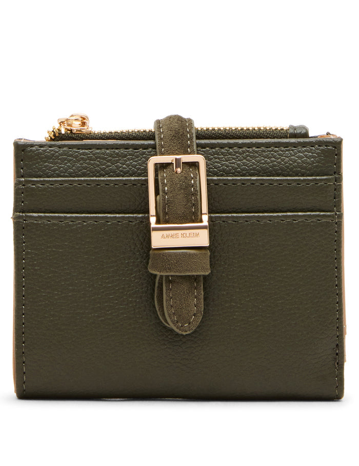 Anne Klein Boxed Buckle Bifold Wallet