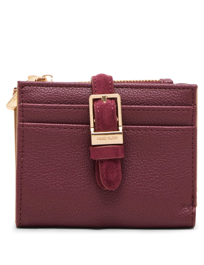 Anne Klein Boxed Buckle Bifold Wallet