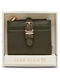 Anne Klein CAPER Boxed Buckle Bifold Wallet