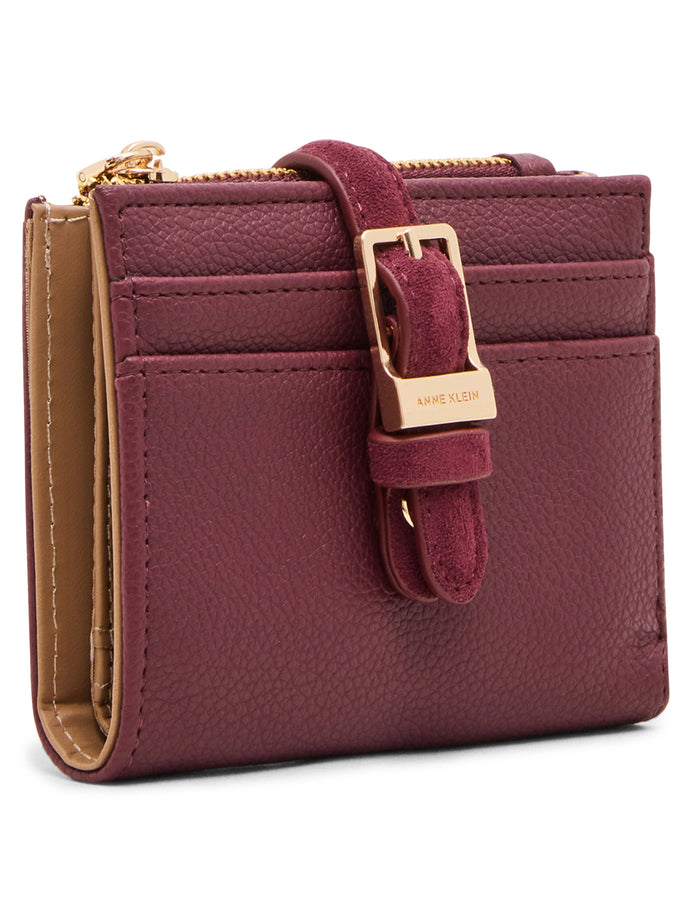 Anne Klein Boxed Buckle Bifold Wallet